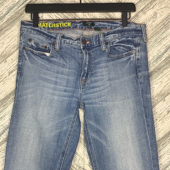 J. CREW Matchstick Straight Leg Mid Rise jeans - Picture 5 of 5